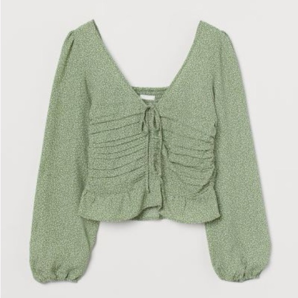 H&M Draped Blouse